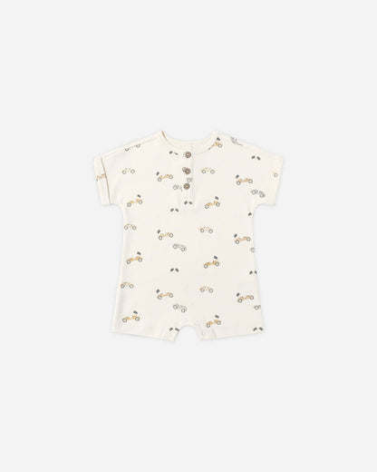 Short Sleeve One-Piece Race Car