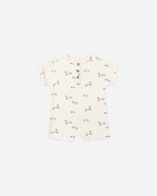 Short Sleeve One-Piece Race Car