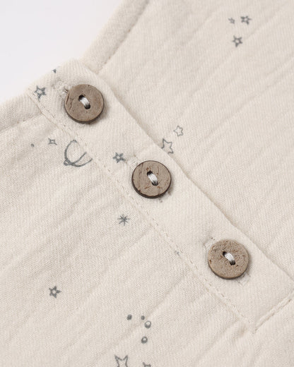 Woven Boxy Top Space