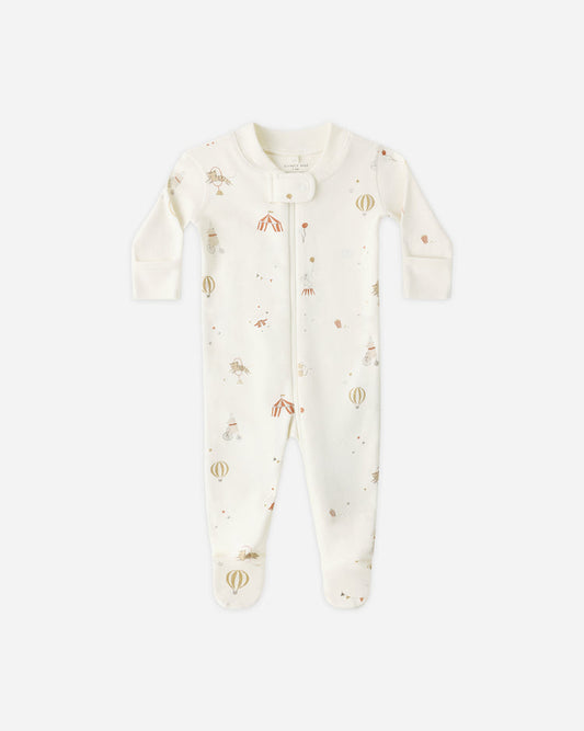 Zip Longsleeve Sleeper Footie Carnival