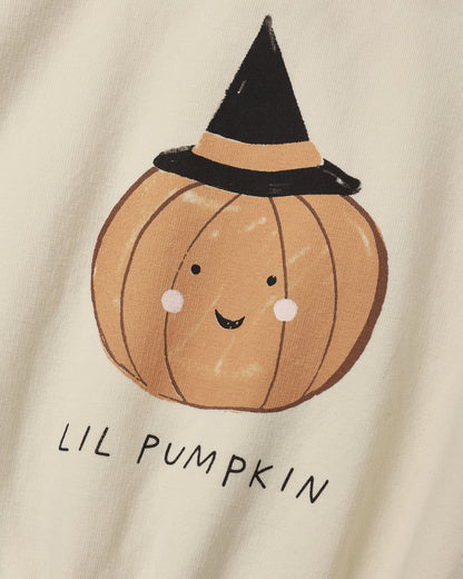 Relaxed Fleece Sweatshirt Lil Pumpkin