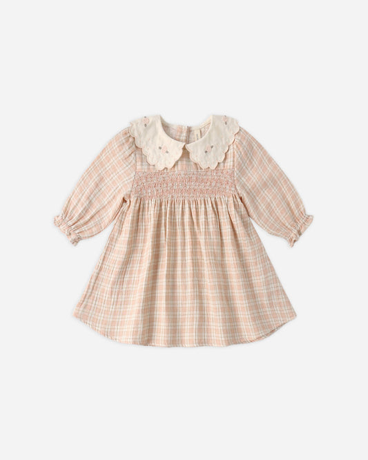 Callie Dress - Pink Plaid