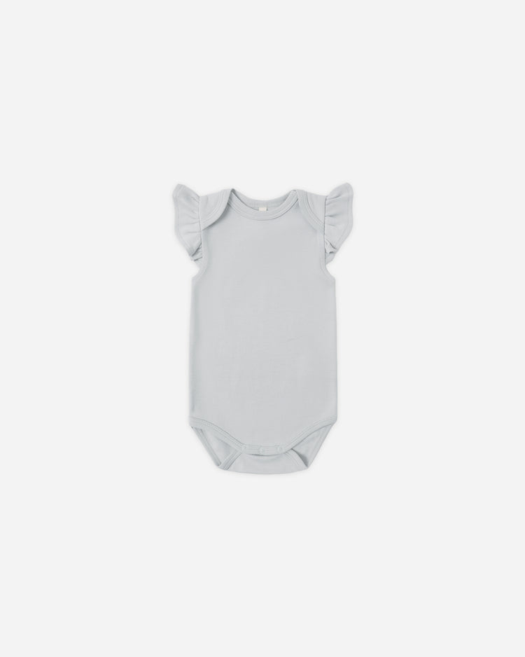 Flutter Sleeve Bodysuit Sky