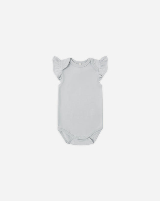 Flutter Sleeve Bodysuit Sky