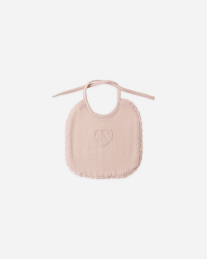 Woven Tie Bib Blush