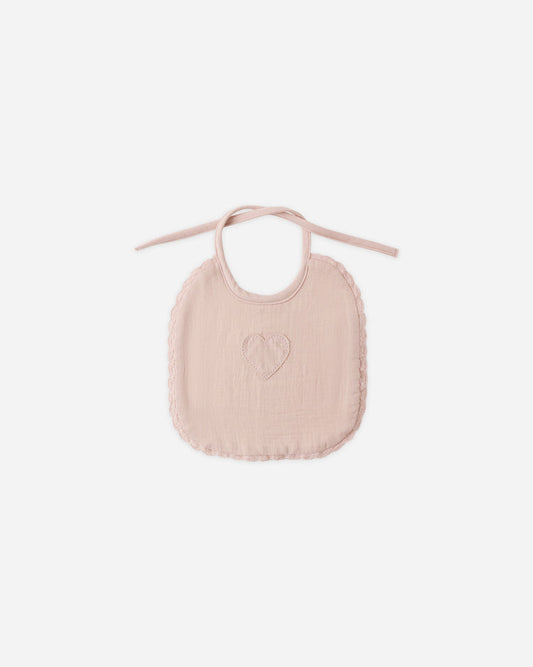 Woven Tie Bib Blush