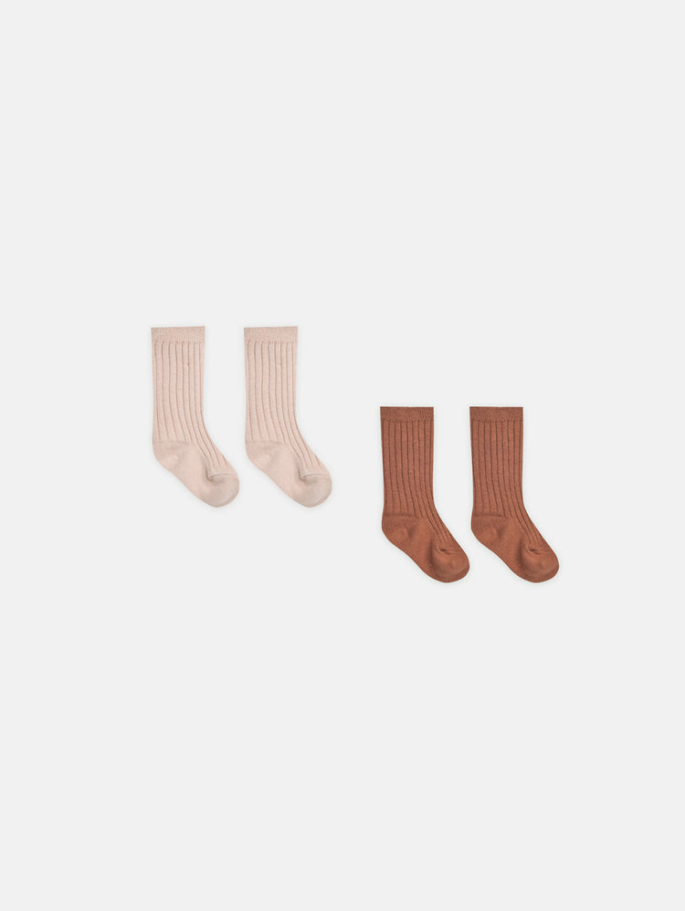 Sock Set Blush, Poppy