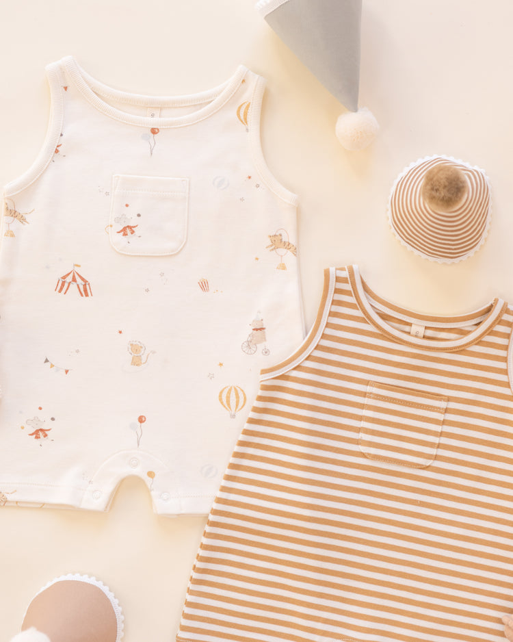 Sleeveless One-Piece Carnival