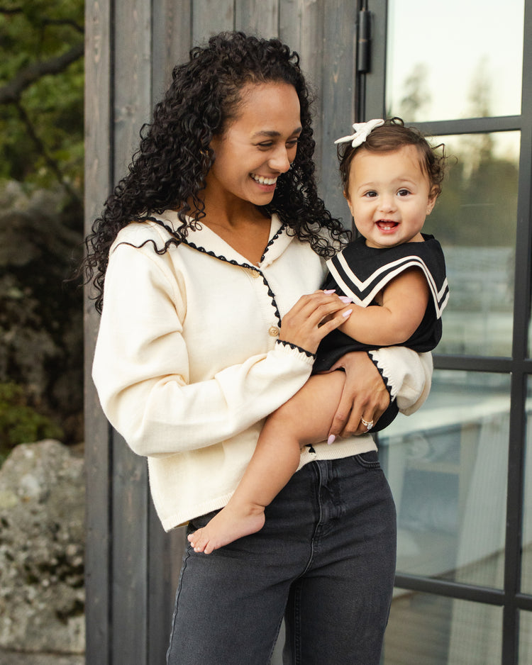 Sailor Romper Black