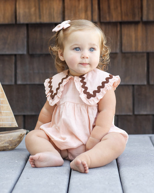 Cove Romper - Blush
