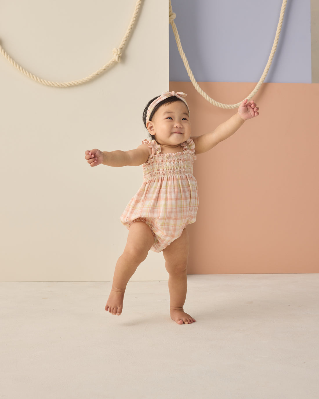 Julia Romper - Summer Plaid