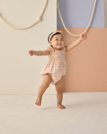 Julia Romper - Summer Plaid