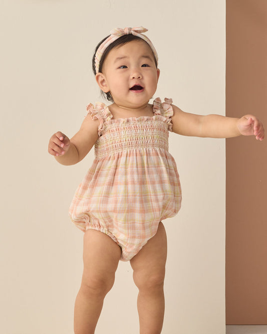 Julia Romper - Summer Plaid