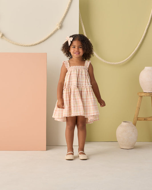 Cicily Dress - Summer Plaid