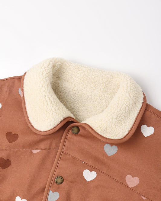 Rylee + Cru Lily Coat Hearts