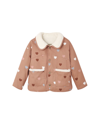 Rylee + Cru Lily Coat Hearts