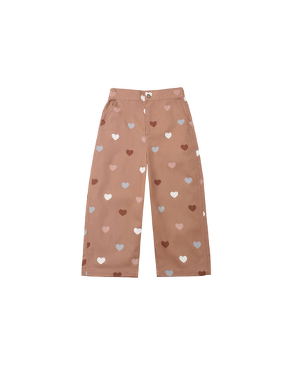 Rylee + Cru Dove Pant Hearts