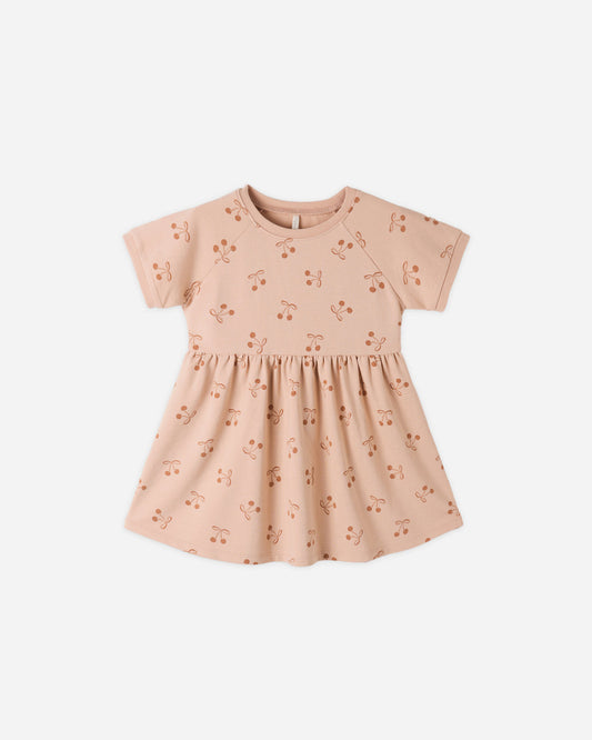 Raglan Dress - Cherry Bows