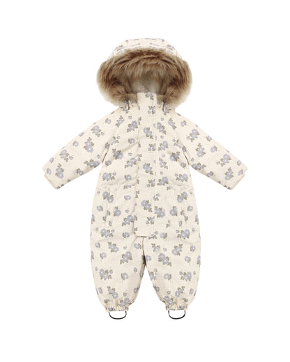Rylee + Cru Ski Snowsuit Blue Floral