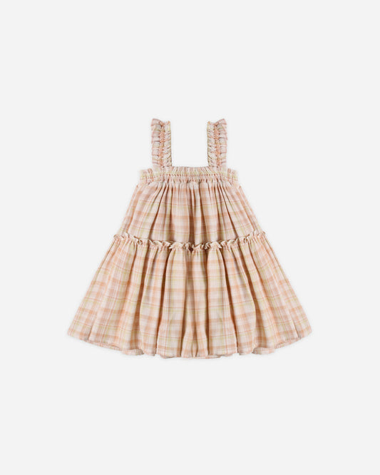Cicily Dress - Summer Plaid