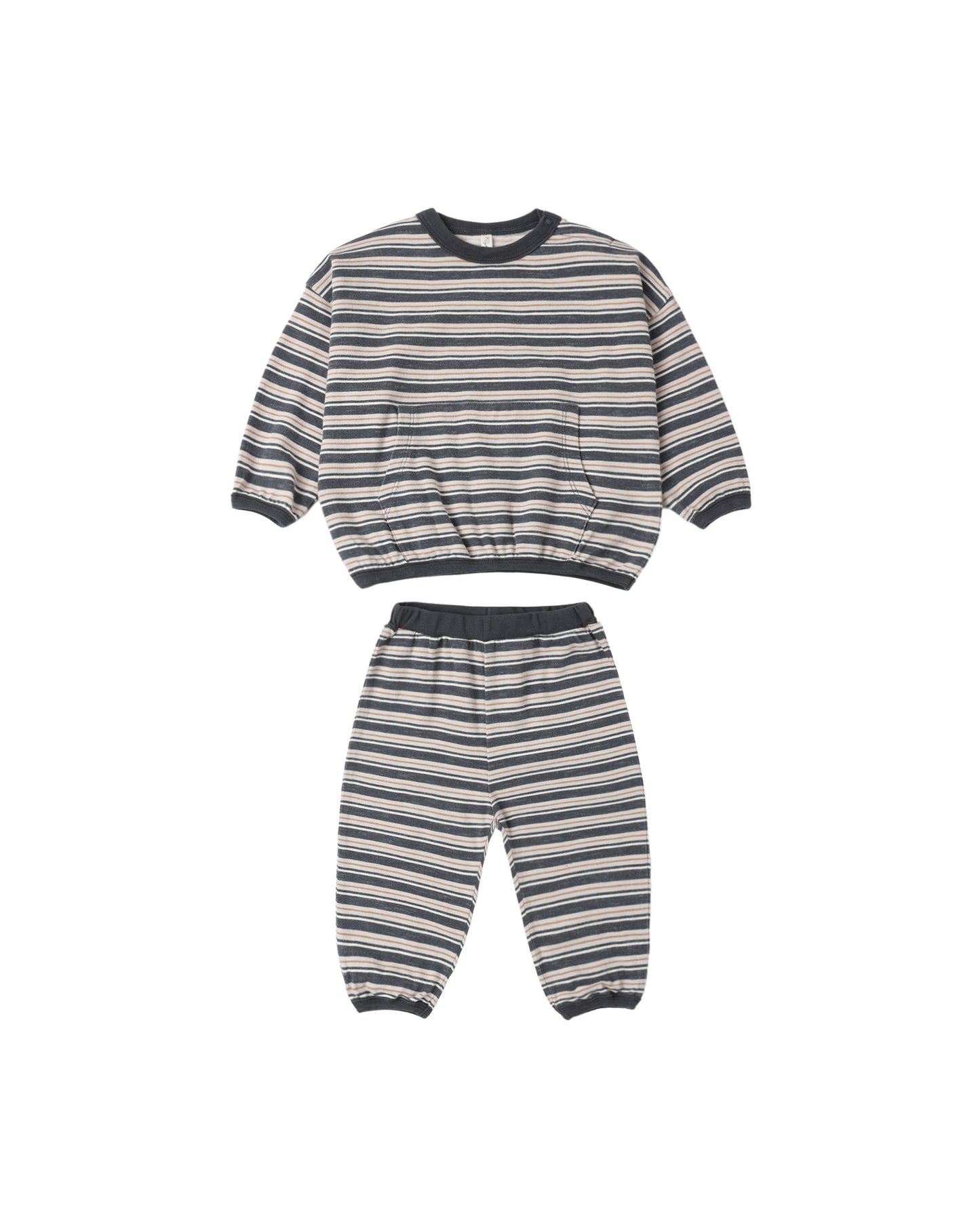 Relaxed Set Blue Stripe
