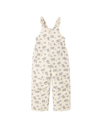 Rylee + Cru Snow Bib Pants Blue Floral