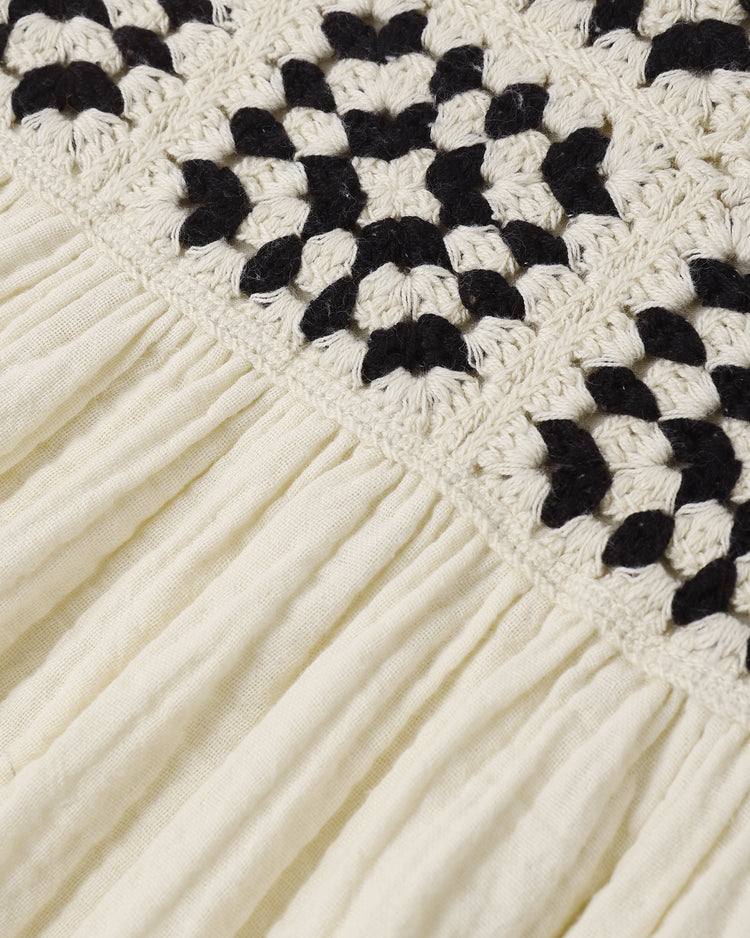 Crochet Sundress Abstract