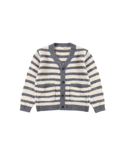 Haywood Cardigan Midnight Stripe