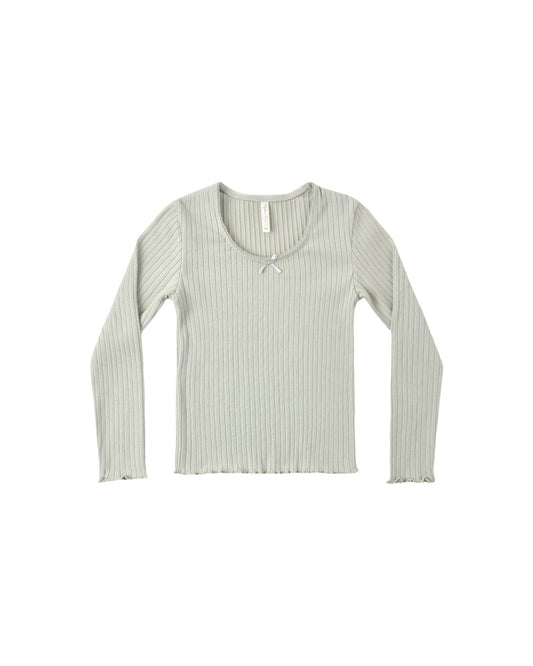 Ribbed Long Sleeve Sage
