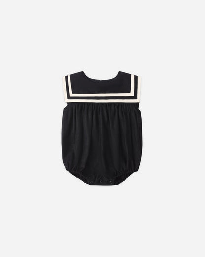 Sailor Romper Black