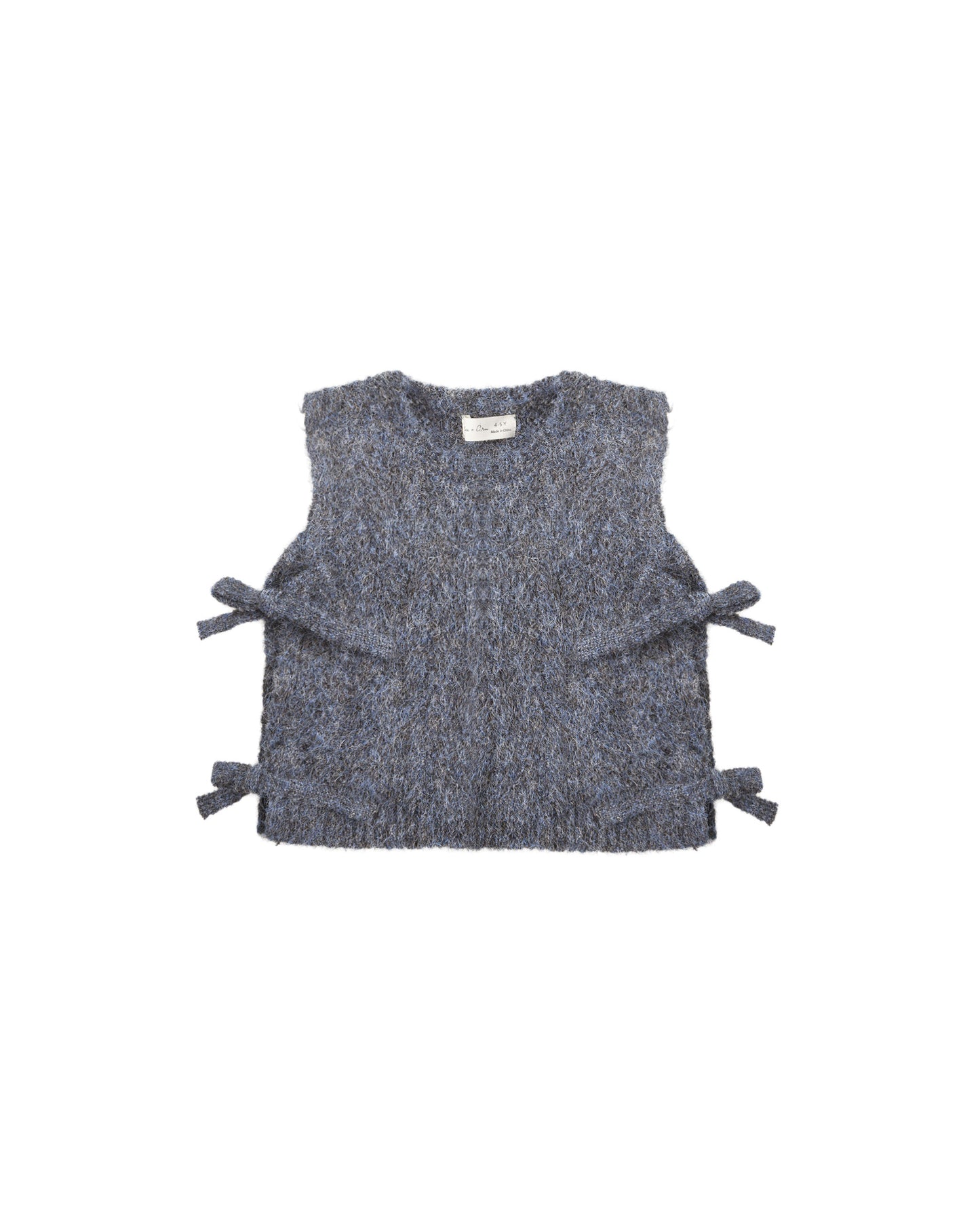 Bow Sweater Vest Midnight