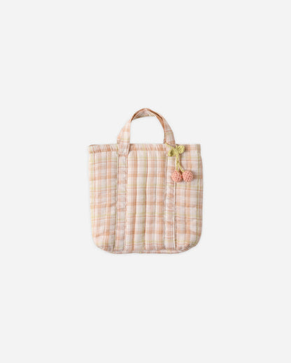 Quilted Bag - Summer Plaid