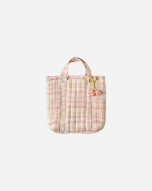 Quilted Bag - Summer Plaid