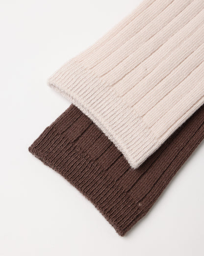 Ribbed Socks, 2-Pack Petal, Mulberry