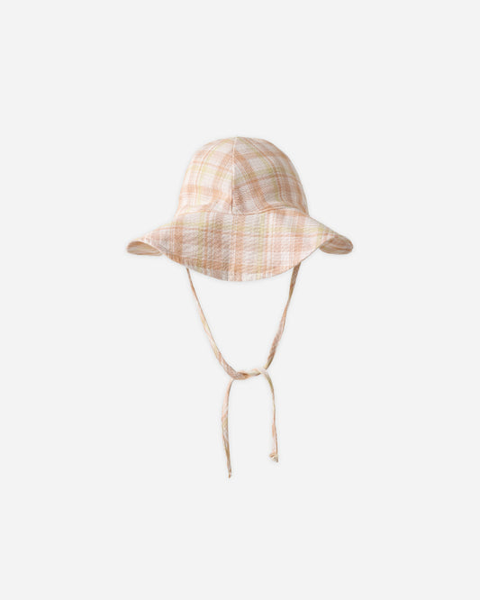 Floppy Sun Hat - Summer Plaid