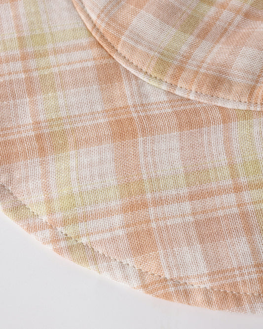 Floppy Sun Hat - Summer Plaid