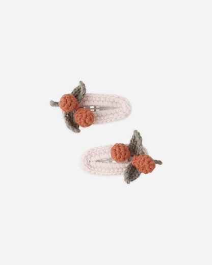 Crochet Clip Set - Shell