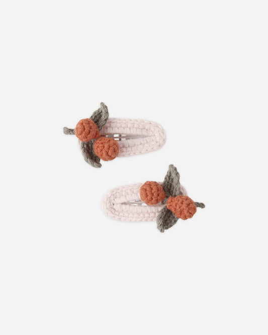 Crochet Clip Set - Shell