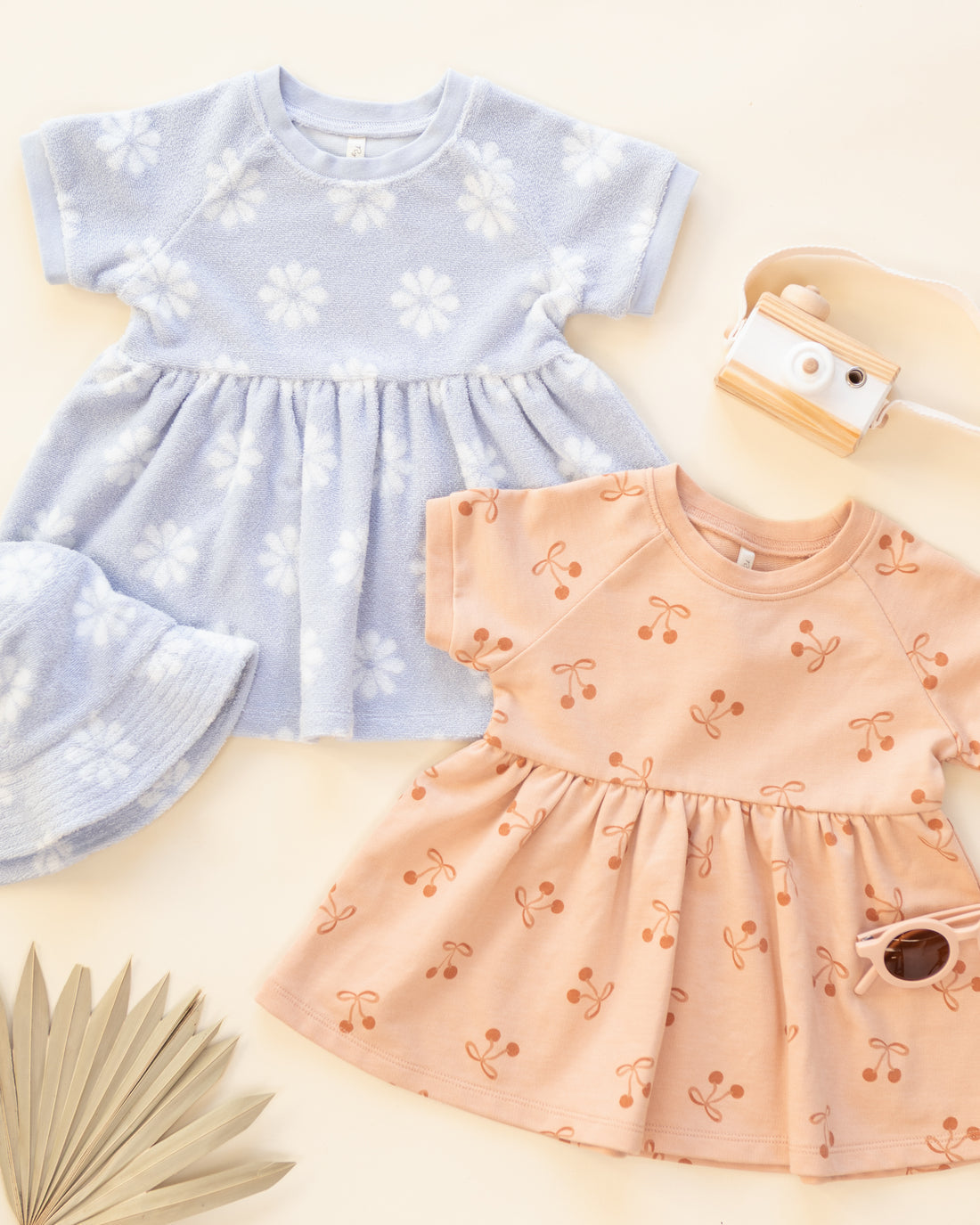 Raglan Dress - Cherry Bows