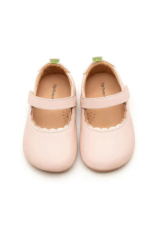 Toddler Mary Janes Roundy - Cotton Candy / Metallic Salmon