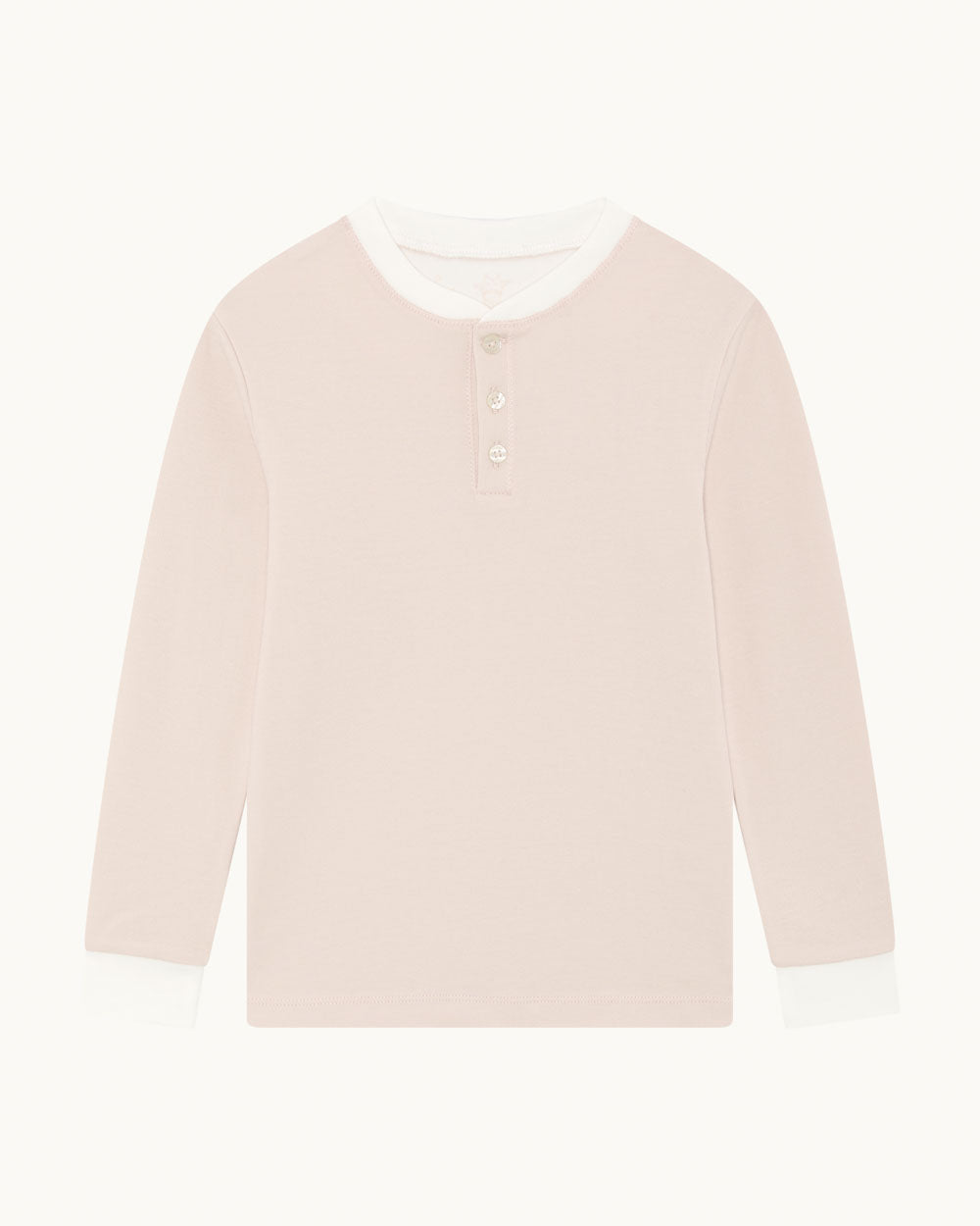 Derek Stripe Child Pyjama Two Piece Set - Pink