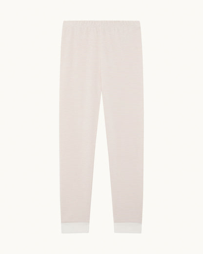 Derek Stripe Child Pyjama Two Piece Set - Pink