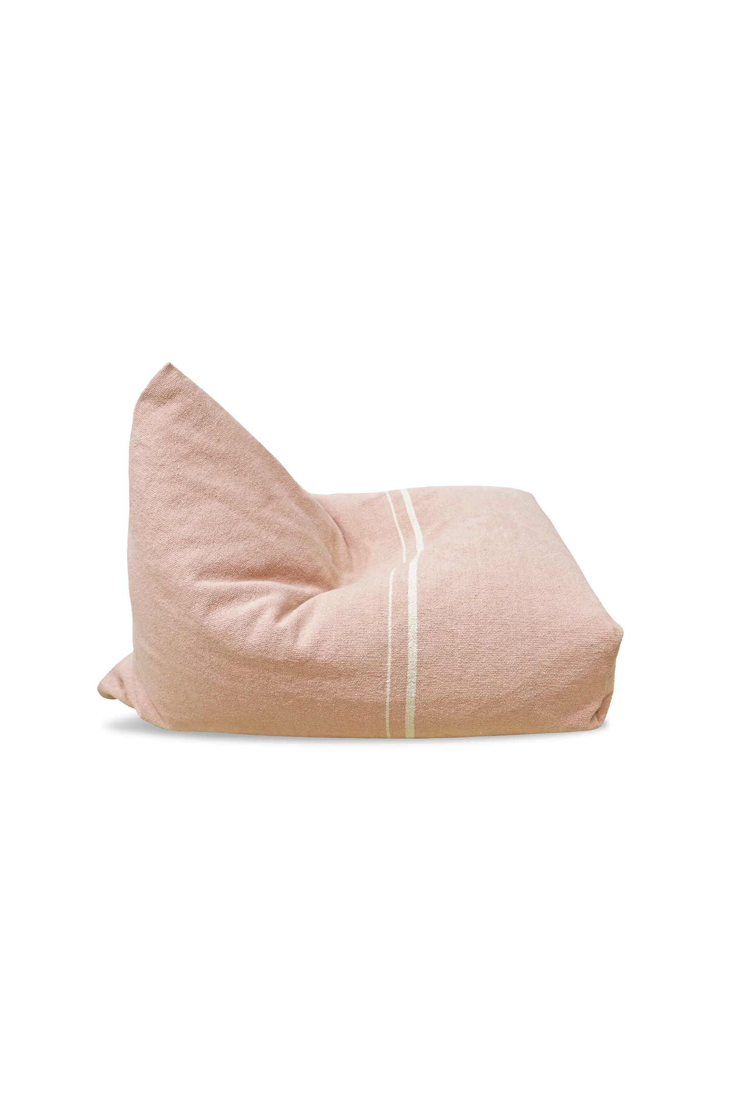 Small Pouf Cleo: Vintage Nude 1'10"x2'9"x1'10"