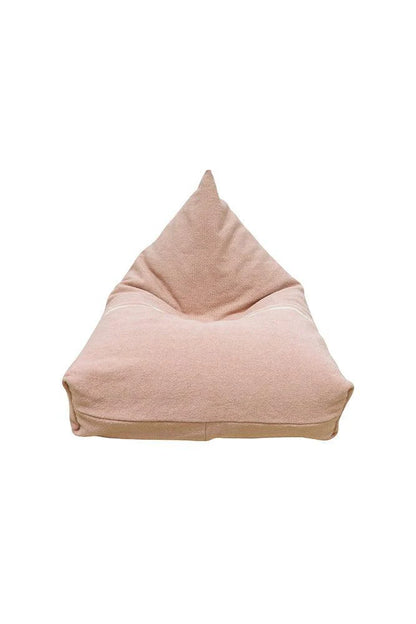 Small Pouf Cleo: Vintage Nude 1'10"x2'9"x1'10"