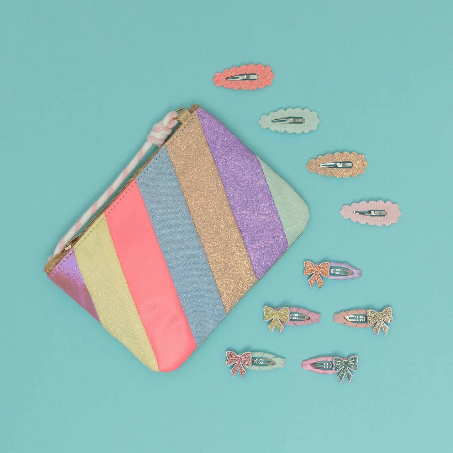 Sparkle Bow Mini Clic Clacs