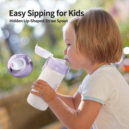 Stainless Steel Kids Insulated Water Bottle - Purple 500ML