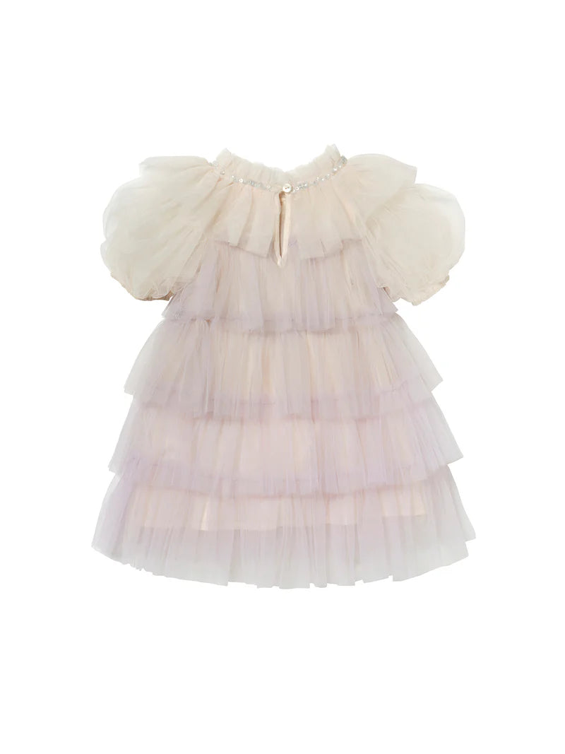 BEBE LOVE PARADE TULLE DRESS