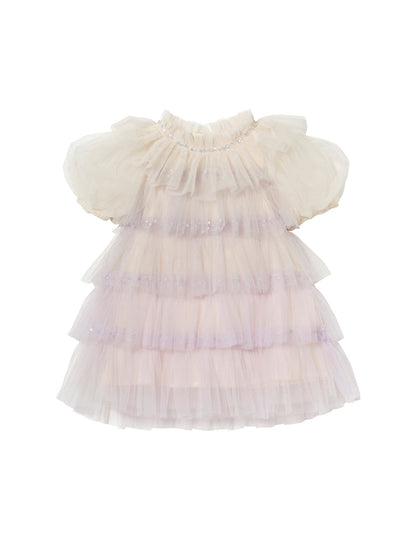 BEBE LOVE PARADE TULLE DRESS