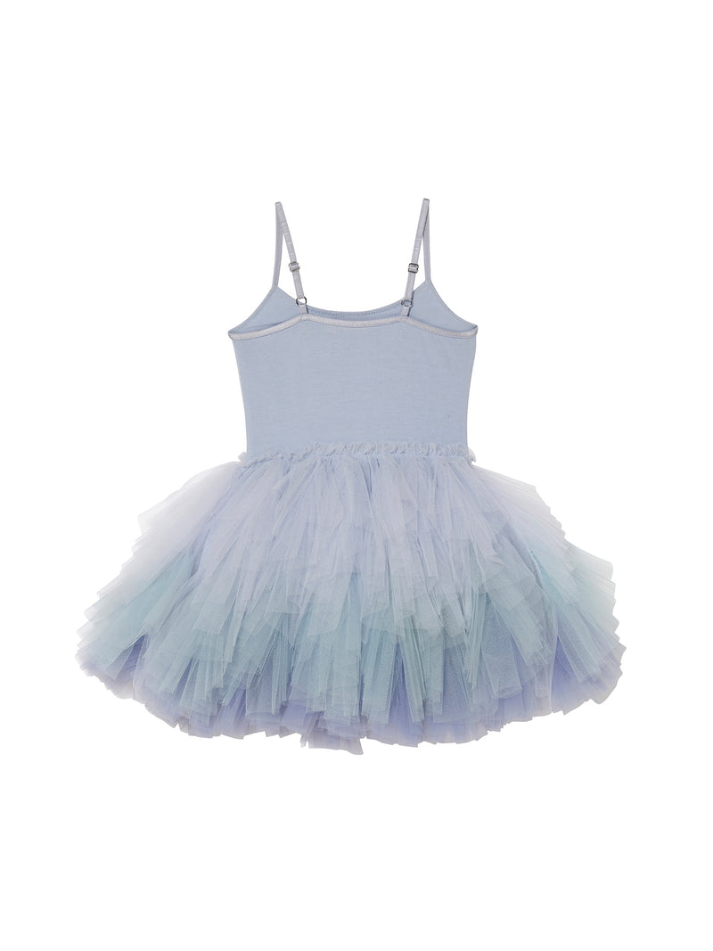 BEBE AZURE MIRAGE TUTU DRESS