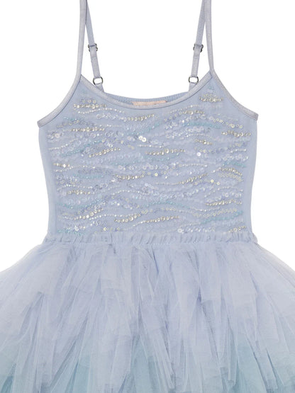 BEBE AZURE MIRAGE TUTU DRESS